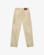 DIRTY DOUBLE KNEE CARPENTER PANTS VINTAGE WHITE - Image 2