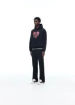 HEARTBREAK HOODIE NAVY - Image 4