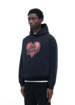 HEARTBREAK HOODIE NAVY - Image 3