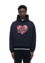 HEARTBREAK HOODIE NAVY - Image 2