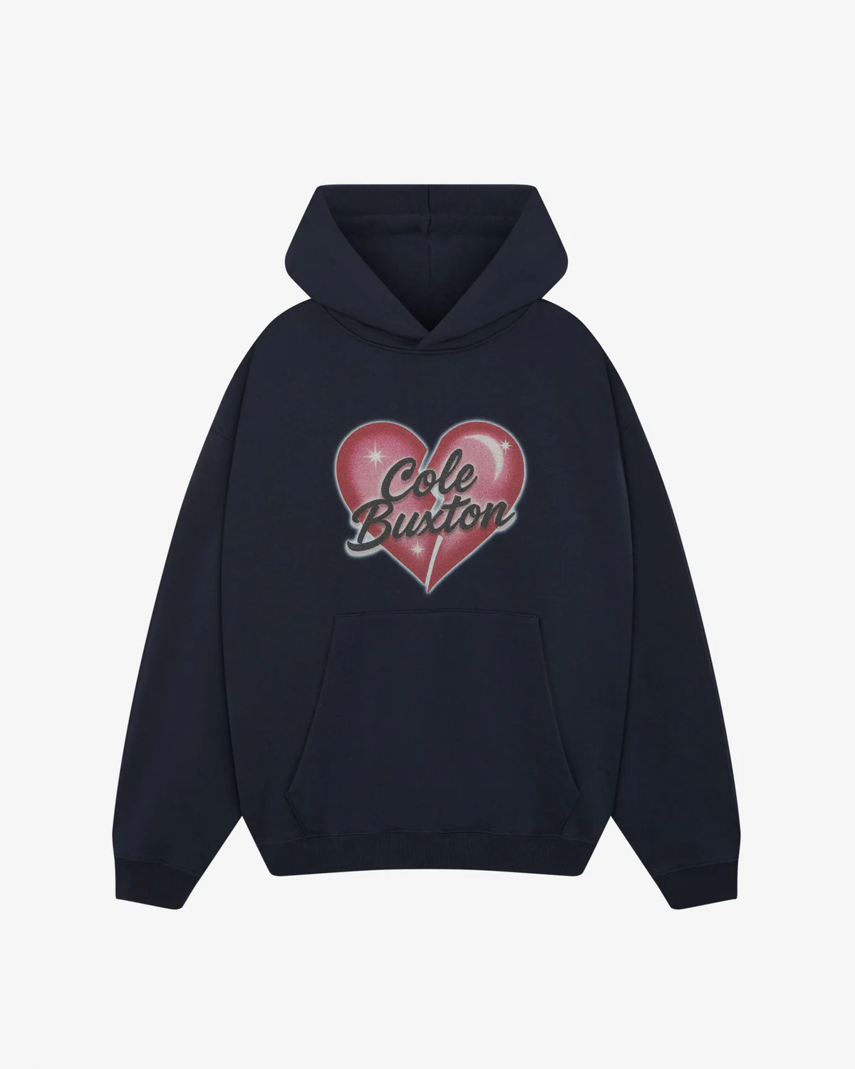 HEARTBREAK HOODIE NAVY HEARTBREAK HOODIE NAVY - Image 1