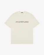 I HEART DERBYLAND T-SHIRT VINTAGE WHITE