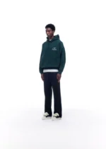 INTERNATIONAL HOODIE FOREST GREEN - Image 4