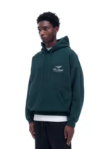 INTERNATIONAL HOODIE FOREST GREEN - Image 3