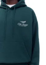 INTERNATIONAL HOODIE FOREST GREEN - Image 2