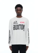 LEAGUE MESH LONG SLEEVE WHITE - Image 4