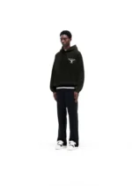 LONGHORN HOODIE VINTAGE BLACK - Image 4