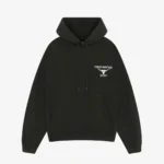 LONGHORN HOODIE VINTAGE BLACK