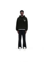 LONGHORN HOODIE VINTAGE BLACK - Image 3