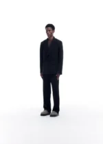 LOVE BOMBER TAILORED TROUSERS BLACK - Image 4
