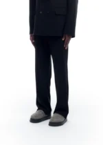 LOVE BOMBER TAILORED TROUSERS BLACK - Image 2