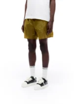METALLIC NYLON SWIM SHORT TOBACCO - Image 4