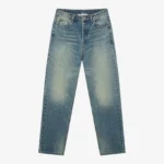 MID WASH JEANS BLUE