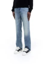 MID WASH JEANS BLUE - Image 4