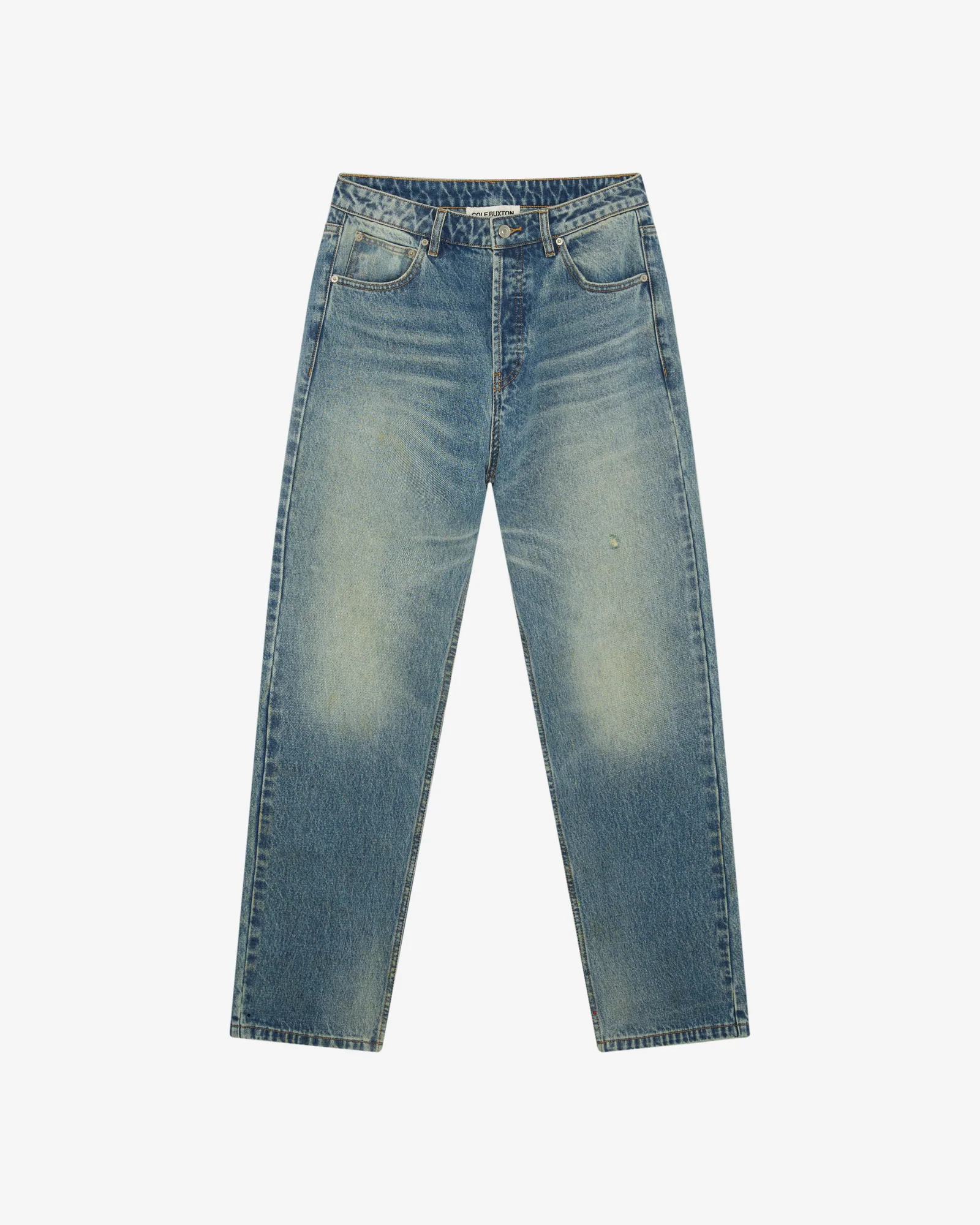 MID WASH JEANS BLUE MID WASH JEANS BLUE - Image 1
