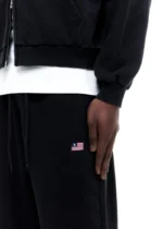 MINI FLAG SWEATPANTS VINTAGE BLACK - Image 2