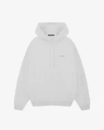 MINI LOGO HOODIE LIGHT GREY MARL