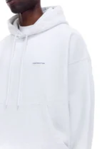 MINI LOGO HOODIE LIGHT GREY MARL - Image 2