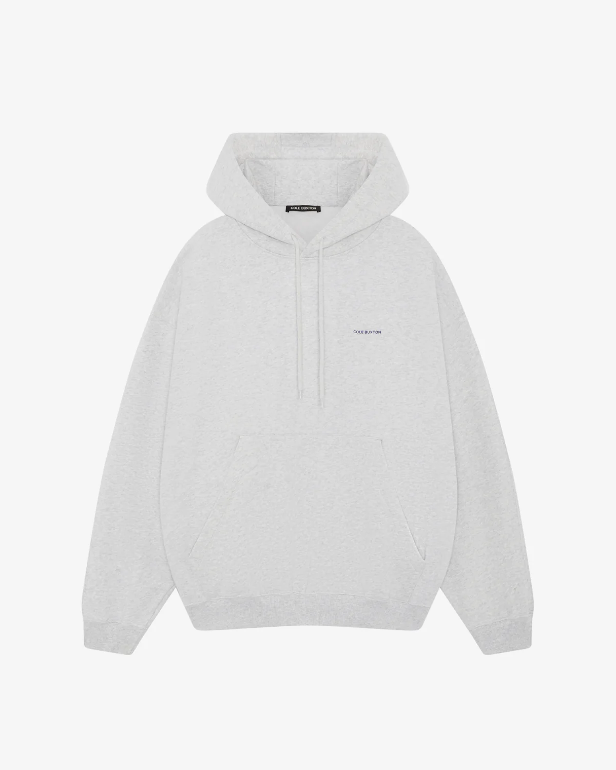 MINI LOGO HOODIE LIGHT GREY MARL MINI LOGO HOODIE LIGHT GREY MARL - Image 1