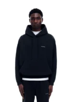 MINI LOGO HOODIE VINTAGE BLACK - Image 4