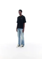 MINI LOGO POLO SHIRT BLACK - Image 4