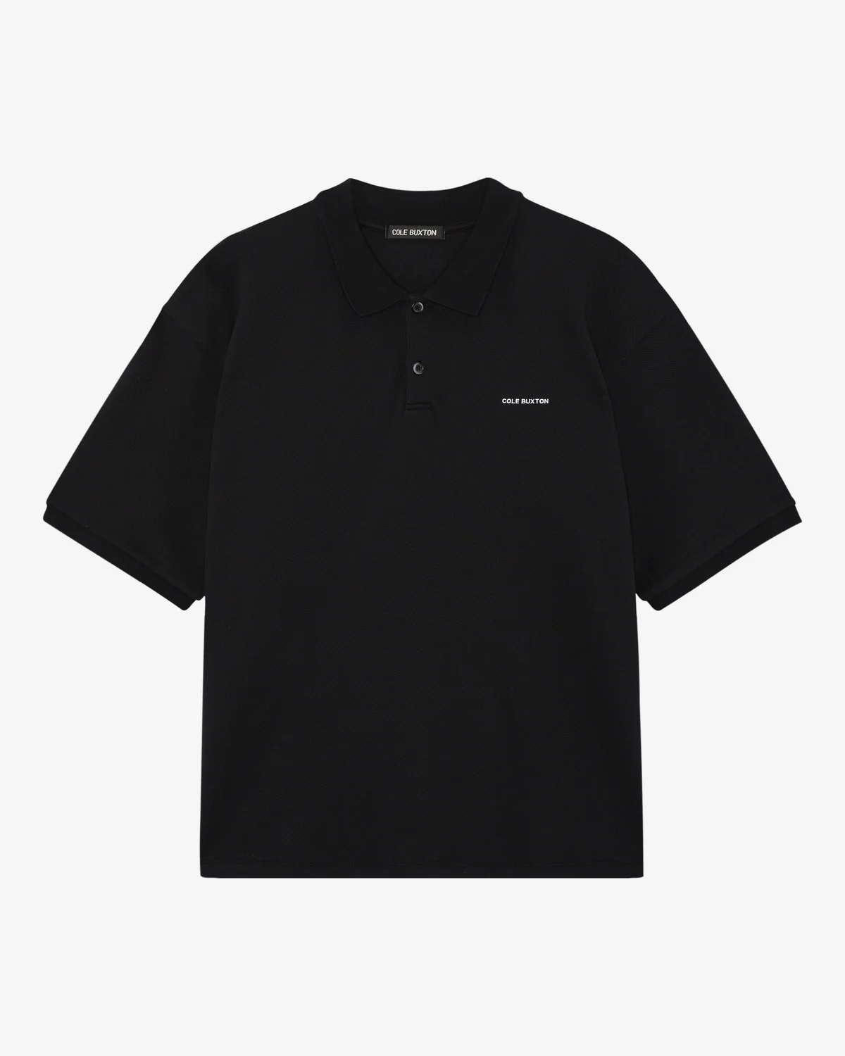 MINI LOGO POLO SHIRT BLACK MINI LOGO POLO SHIRT BLACK - Image 1
