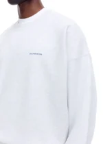 MINI LOGO SWEATSHIRT LIGHT GREY MARL - Image 3