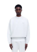 MINI LOGO SWEATSHIRT LIGHT GREY MARL - Image 2