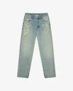 PAINT MARKED JEANS LIGHT BLUE PAINT