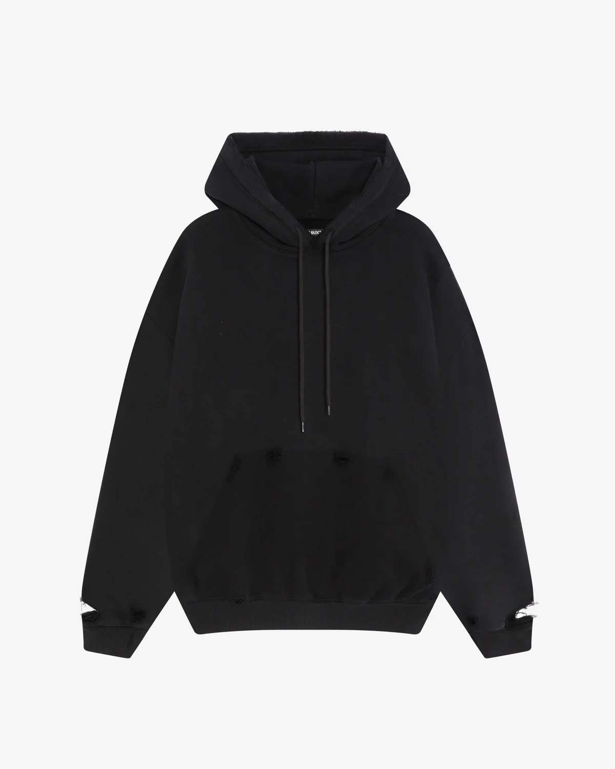 POCKET FADE HOODIE VINTAGE BLACK POCKET FADE HOODIE VINTAGE BLACK - Image 1