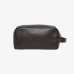 RESORT WASH BAG DARK BROWN