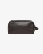 RESORT WASH BAG DARK BROWN