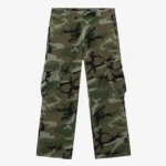 RIPSTOP CAMO CARGO TROUSER BLACK