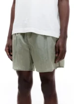 RIPSTOP NYLON SWIM SHORT GREY - Image 3