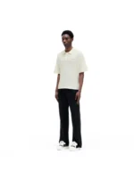 SHEER MINI LOGO POLO VINTAGE WHITE - Image 4