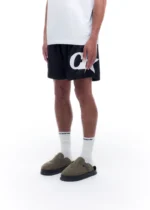 STAR MESH SHORTS BLACK - Image 5