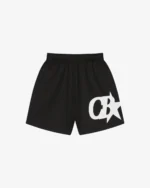STAR MESH SHORTS BLACK