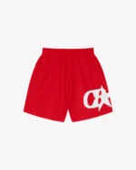 STAR MESH SHORTS RED