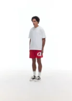 STAR MESH SHORTS RED - Image 2