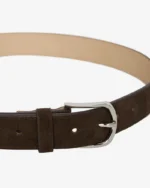 SUEDE BELT BROWN - Image 3