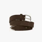 SUEDE BELT BROWN