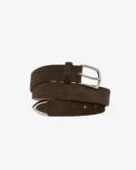 SUEDE BELT BROWN