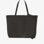 SUEDE HEATHROW HANDBAG WASHED BLACK