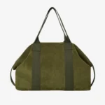 SUEDE MILITARY DUFFLE KHAKI