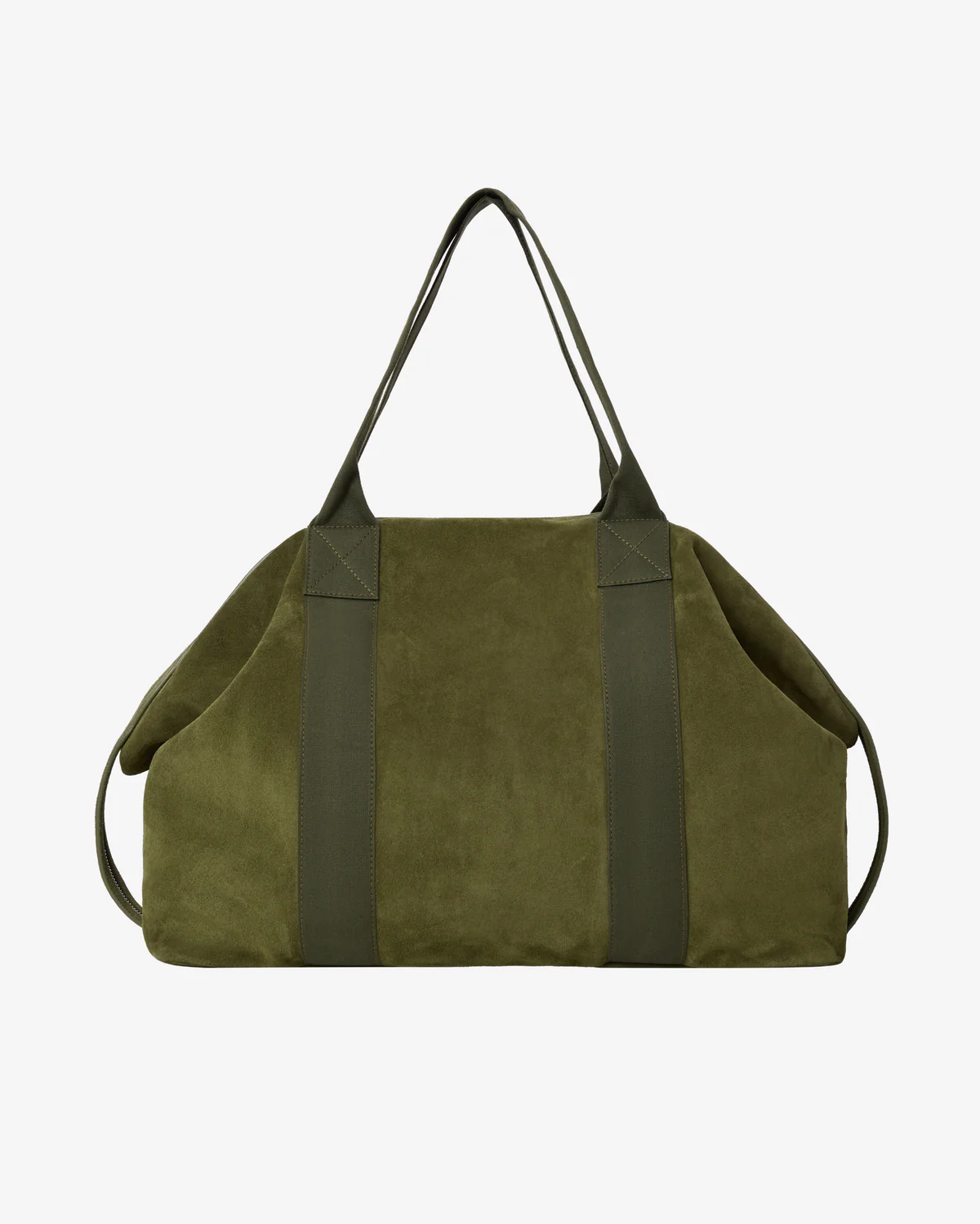 SUEDE MILITARY DUFFLE KHAKI SUEDE MILITARY DUFFLE KHAKI - Image 1