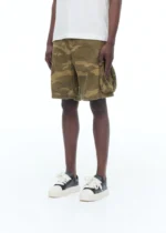 SURPLUS CARGO SHORTS WASHED CAMO - Image 4