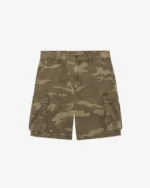 SURPLUS CARGO SHORTS WASHED CAMO