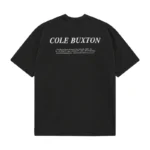 Cole Buxton Address T Shirt-Black