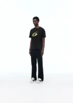 TEAM T-SHIRT VINTAGE BLACK - Image 4