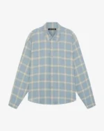 WESTERN CHECK SHIRT BABY BLUE